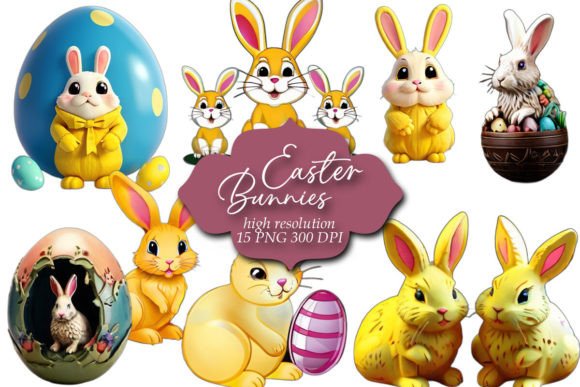 Download Easter Clipart, Easter Bunnies Clip Art - Clipart Collection