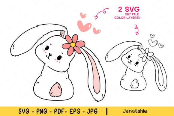 Download Cute Bunny Easter Clipart Easter - Cute bunny Collection