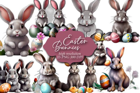 Download Easter Clipart, Easter Bunnies Clip Art - Clipart Collection