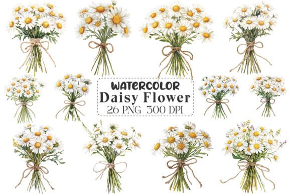 Download Daisy Flower Clipart Watercolor Daisy - Clipart Collection