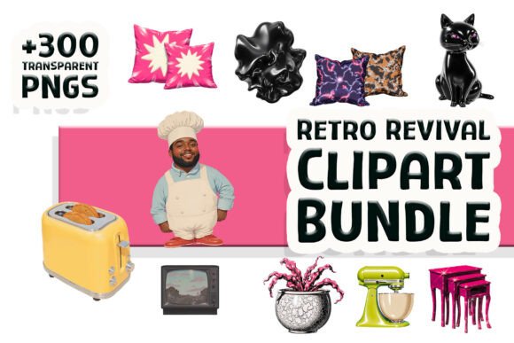 Download Retro Revival Clipart Collection - Clipart Collection