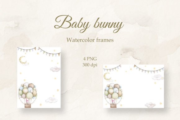 Download Cute Bunny. Frame for Baby Girl. PNG. - Premium Resources