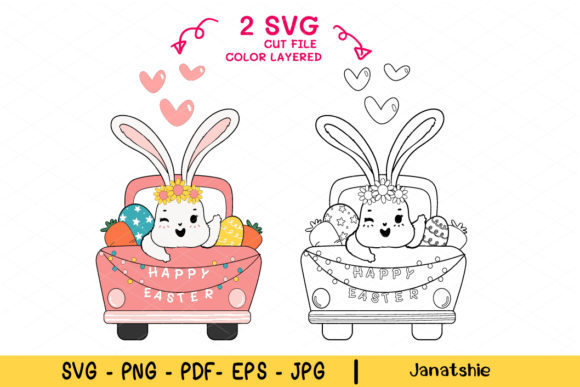 Download Cute Bunny Easter in Clipart Easter - Cute bunny Collection