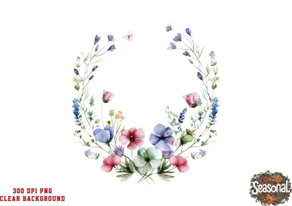 Download Watercolor Spring Wildflower Clipart - Clipart Collection