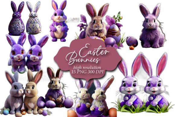 Download Easter Clipart, Easter Bunnies Clip Art - Clipart Collection