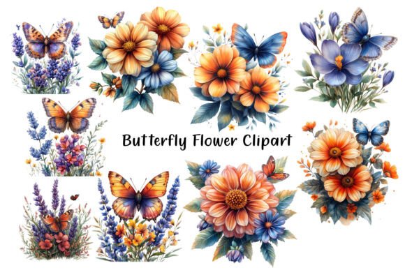 Download Romantic Floral Flower Clipart - Clipart Collection