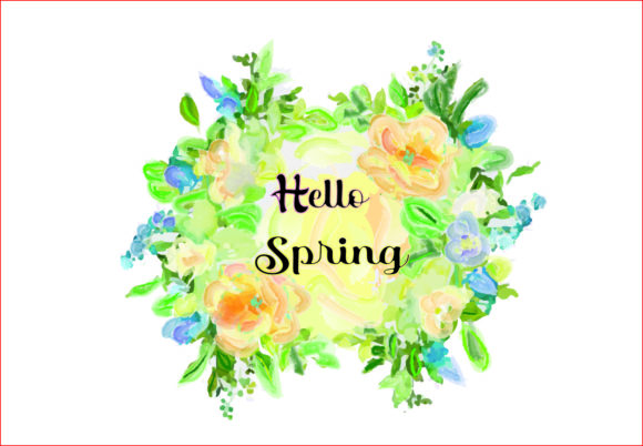 Download Watercolor  Spring Floral Png, Clipart - Clipart Collection
