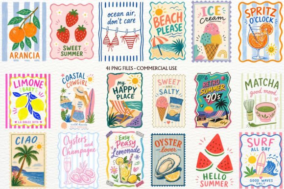 Download Coastal Summer Clipart Italian Vacation - Clipart Collection