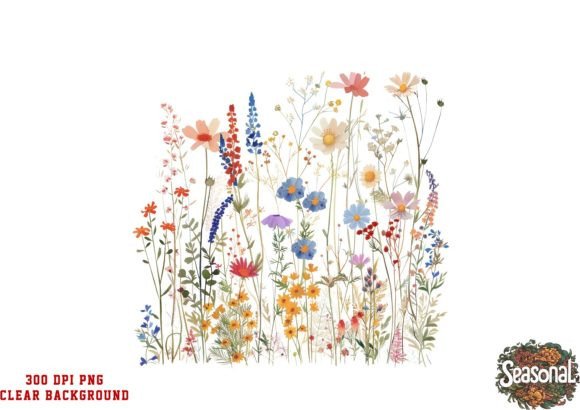 Download Watercolor Spring Wild Flower Clipart - Clipart Collection
