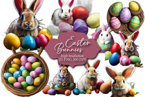 Download Easter Clipart, Easter Bunnies Clip Art - Clipart Collection