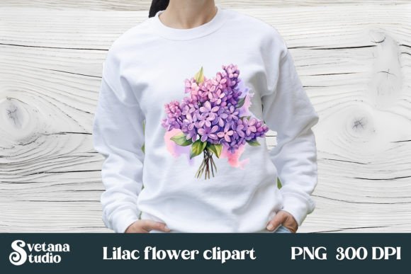 Download Flower Lilac Clipart Illustration - Clipart Collection