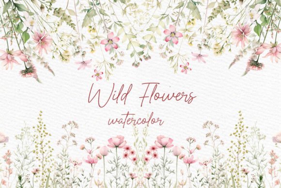 Download Wild Flowers Clipart Field Meadow Flower - Meadow Collection