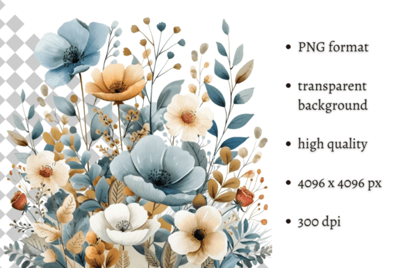 Download Watercolor Spring Flowers PNG Clipart - Clipart Collection
