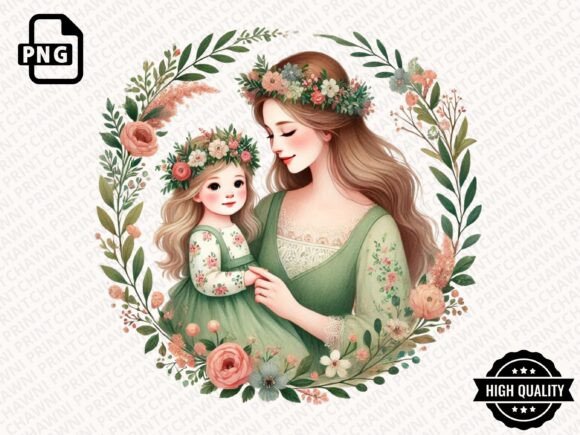 Download Watercolor Mother's Day Floral Clipart - Clipart Collection