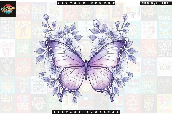Download Purple Watercolor Butterfly Clipart - Clipart Collection