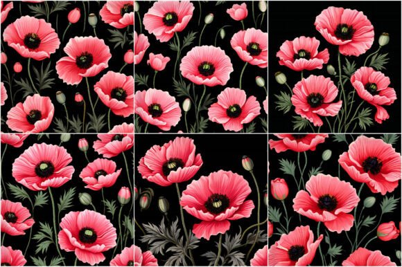 Download Pink Poppy Flower Patterns - Flower pattern Collection