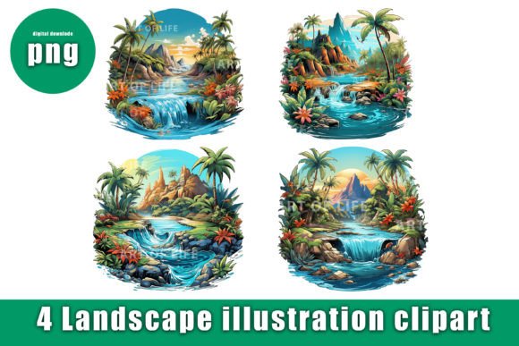 Download Tropical Paradise Clipart - Clipart Collection