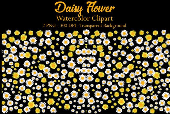 Download Daisy Flower Watercolor Clipart - Clipart Collection