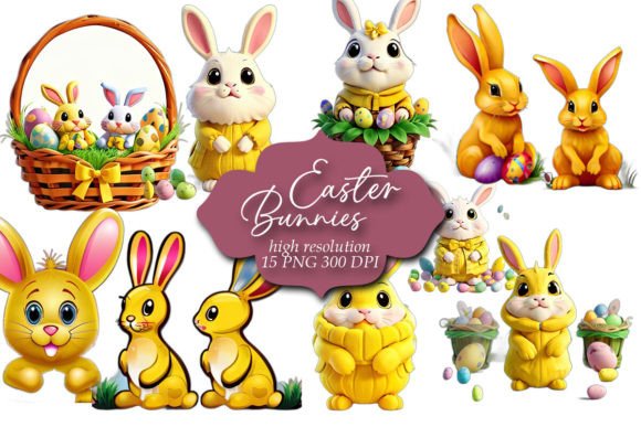 Download Easter Clipart, Easter Bunnies Clip Art - Clipart Collection